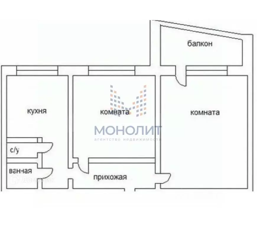 2-к кв. Москва Рублевское ш., 28К3 (52.0 м) - Фото 2