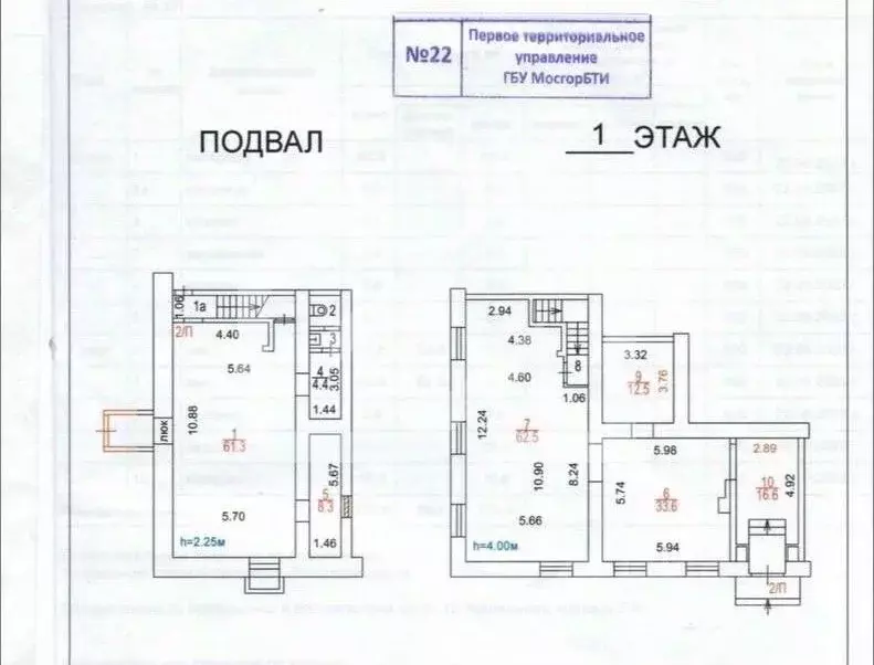 Помещение свободного назначения в Москва Профсоюзная ул., 22/10К1 (211 ... - Фото 2