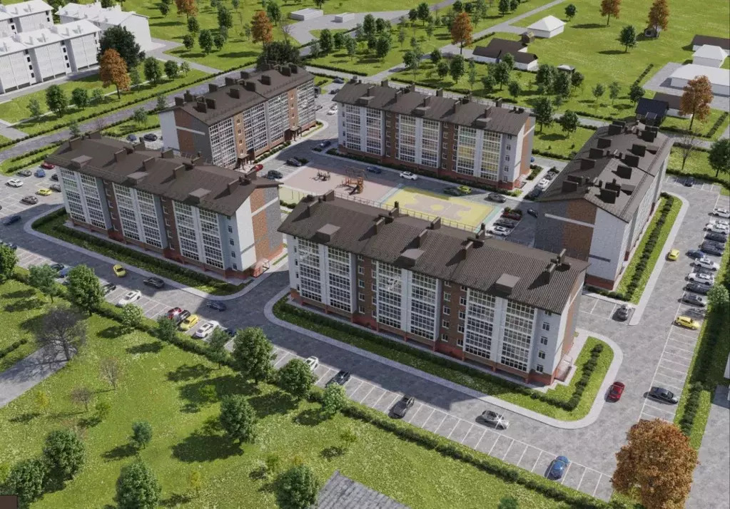 2-к кв. Татарстан, с. Пестрецы ул. Казанская, 16Б/3 (57.8 м) - Фото 1