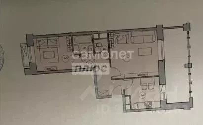 2-к кв. Московская область, Видное ул. Святослава Рихтера, 5к1 (60.0 ... - Фото 2