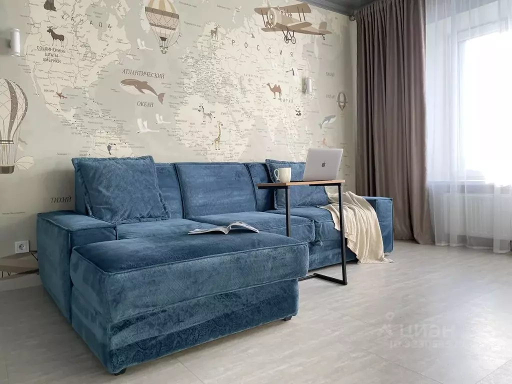 2-к кв. Татарстан, Казань Портовая ул., 37к2 (75.0 м) - Фото 2