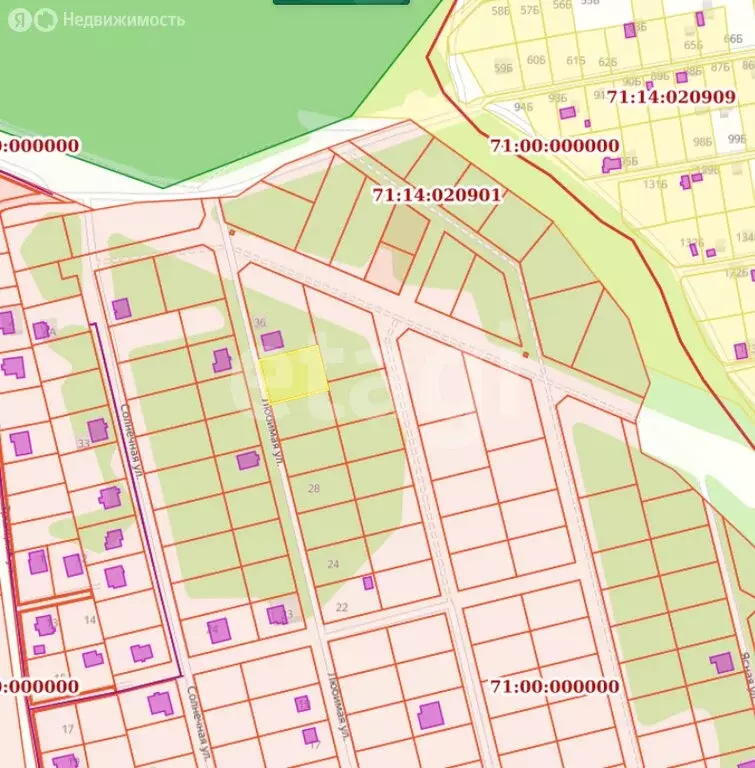 Участок в Тульская область, городской округ Тула, село Частое, Любимая ... - Фото 1