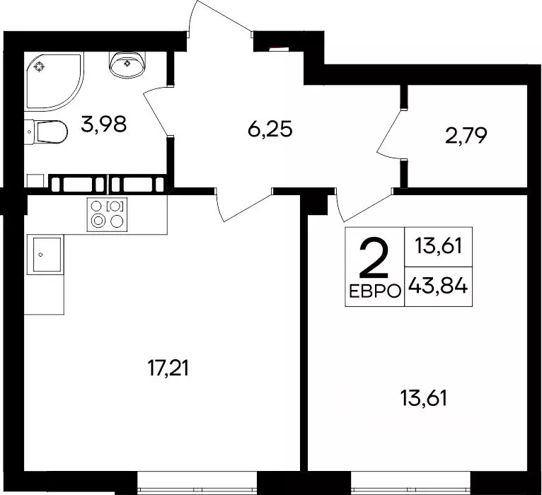 1-к кв. Крым, Симферопольский район, Гвардейское пгт, Республика жилой ... - Фото 1