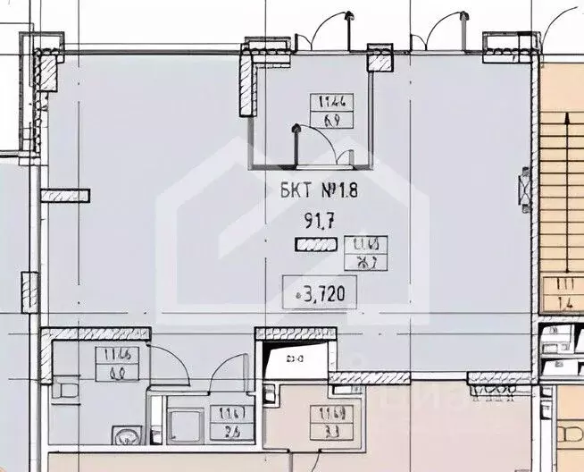 Помещение свободного назначения в Москва Сидней Сити жилой комплекс, ... - Фото 1
