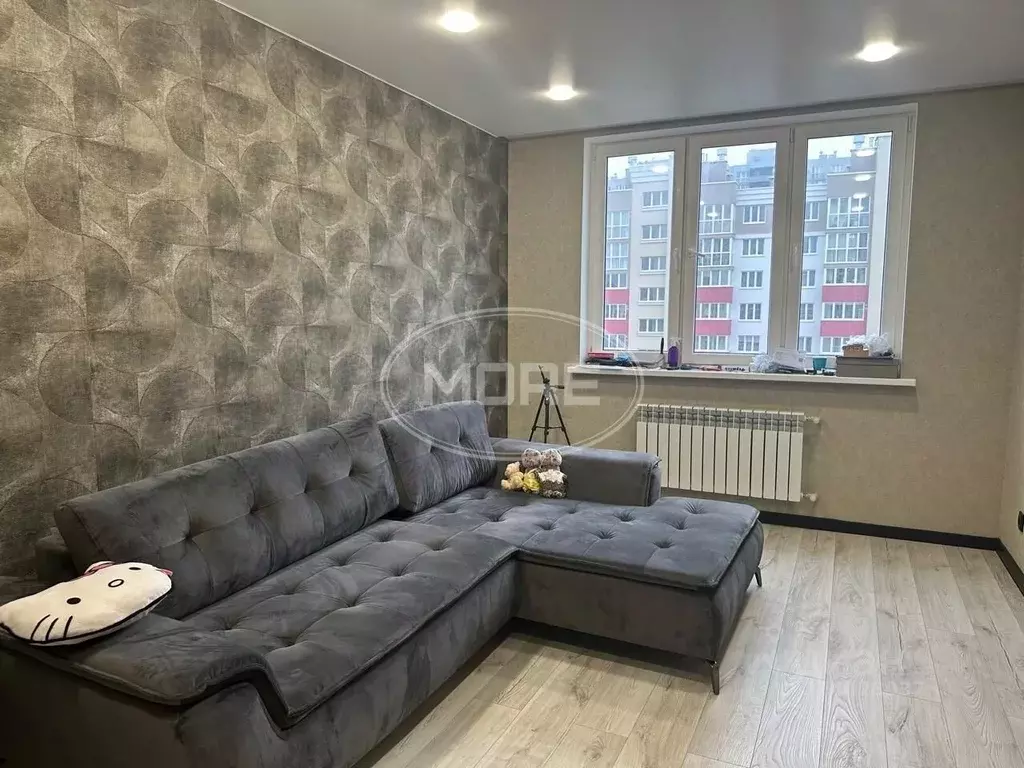 1-к кв. Калининградская область, Калининград ул. Кипарисовая, 2 (43.0 ... - Фото 1