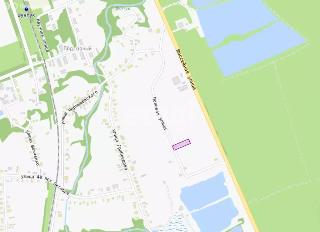 Участок в хутор Шунтук, Полевая улица (15 м) - Фото 2