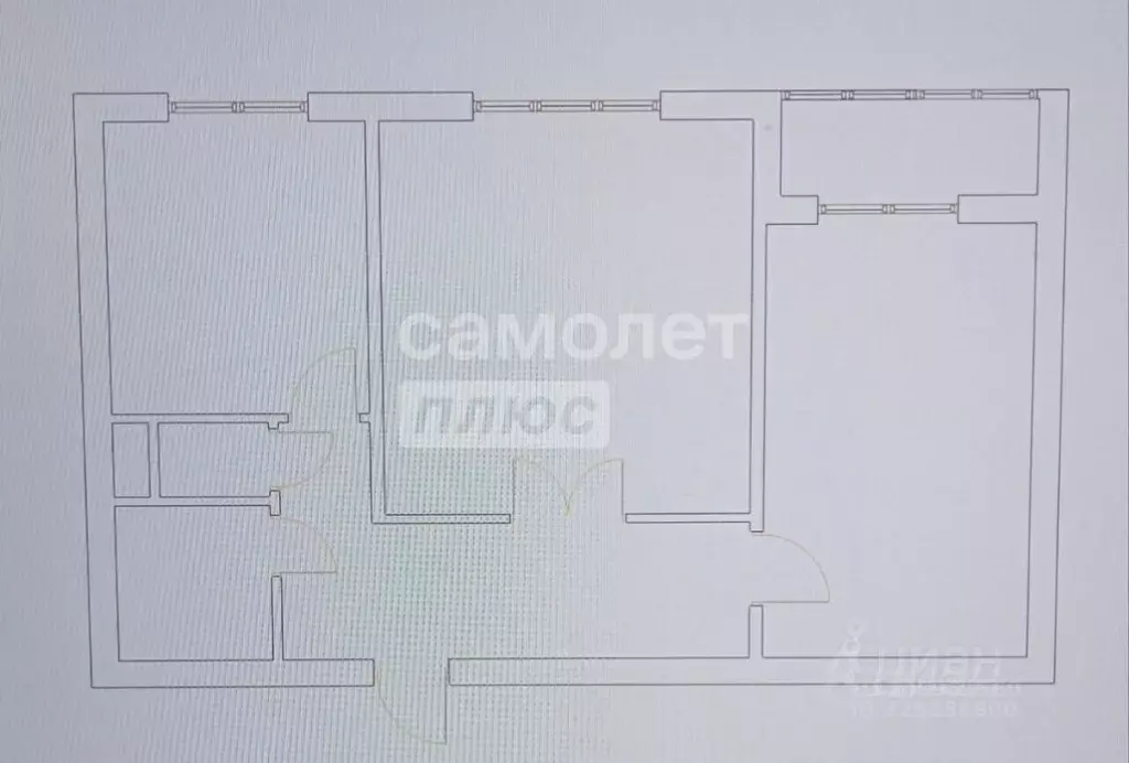 2-к кв. Московская область, Видное ул. Лемешко, 8к2 (52.1 м) - Фото 2