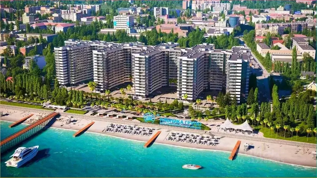 2-к кв. Краснодарский край, Сочи ул. Просвещения, 32 (39.0 м) - Фото 1