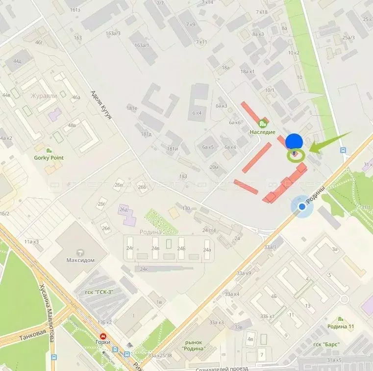 Офис в Татарстан, Казань ул. Родины, 20 (160 м) - Фото 2