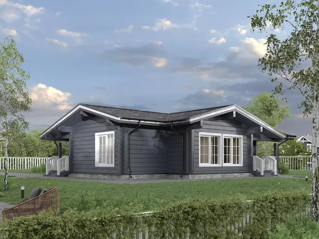 Дом в Ленинградская область, Приозерский район, Ромашкинское с/пос, ... - Фото 0