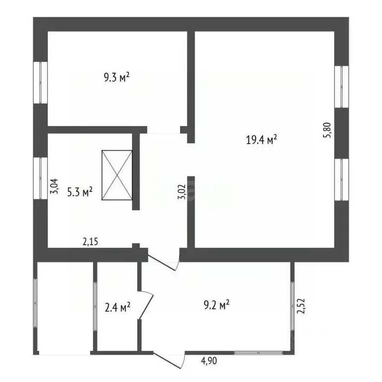Дом в Амурская область, Ивановский муниципальный округ, с. Среднебелая ... - Фото 2