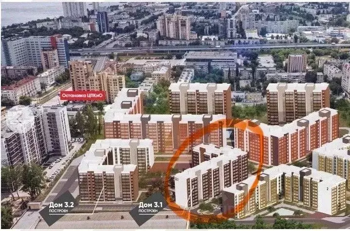 3-к кв. Волгоградская область, Волгоград ул. Глазкова, 14Б (79.1 м) - Фото 2