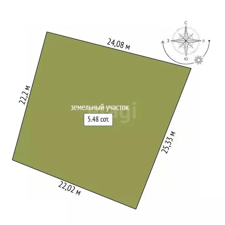 Участок в Амурская область, Благовещенский район, Колос СТ  (5.48 ... - Фото 2