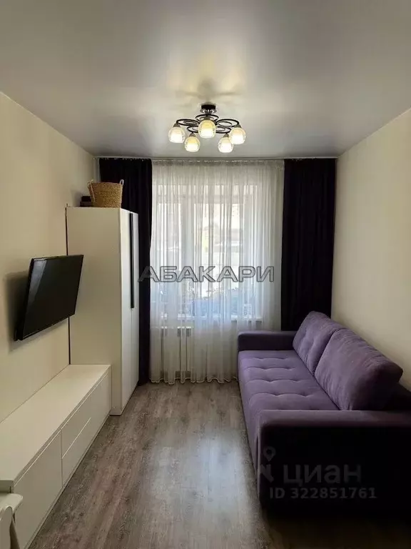 1-к кв. Красноярский край, Красноярск Линейная ул., 114 (34.0 м) - Фото 1