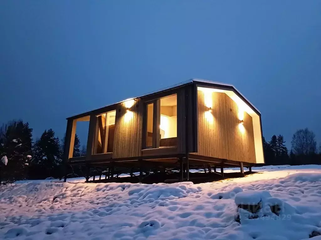 Дом в Ленинградская область, Тихвинский район, Цвылевское с/пос, д. ... - Фото 2