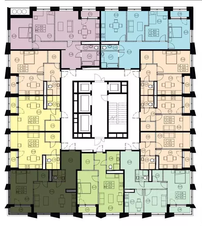 Студия Московская область, Пушкино Ярославское ш., 149к2 (33.0 м) - Фото 1