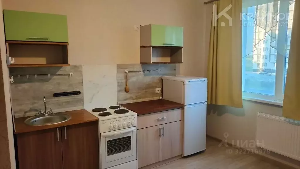 1-к кв. Воронежская область, Новоусманский район, пос. Отрадное ул. ... - Фото 1