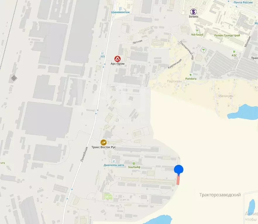 Склад в Челябинская область, Челябинск Линейная ул., 94 (1036 м) - Фото 1