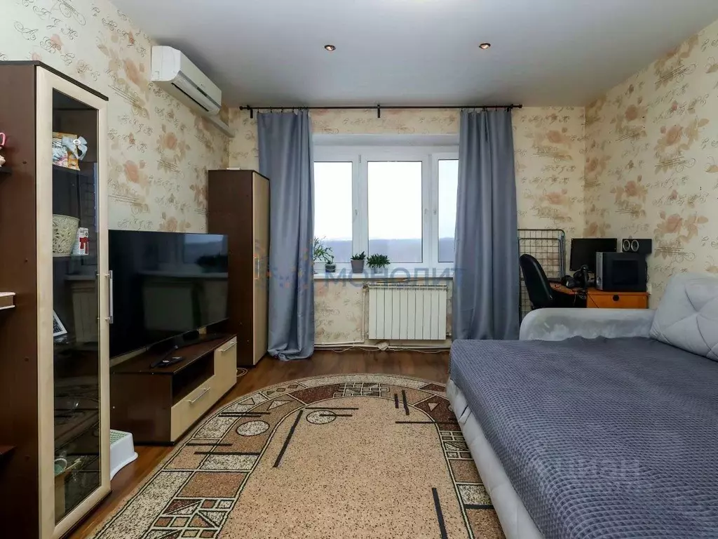 1-к кв. Нижегородская область, Кстово просп. Победы, 14 (42.0 м) - Фото 1