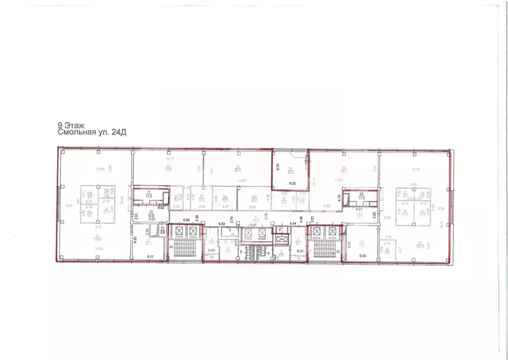 Помещение свободного назначения в Москва Смольная ул., 24Д (1100 м) - Фото 2