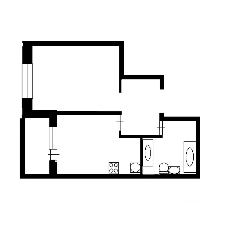 1-к кв. Москва Цимлянская ул., 3к1 (36.0 м) - Фото 2