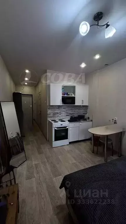Студия Тюменская область, Тюмень ул. Мельникайте, 2к12 (21.9 м) - Фото 1