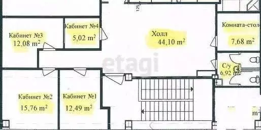 Офис в Костромская область, Кострома Давыдовский-3 мкр, 32 (104 м) - Фото 1