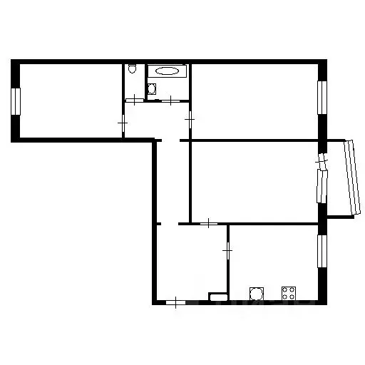 3-к кв. Тюменская область, Тюмень ул. Республики, 223 (89.0 м) - Фото 2