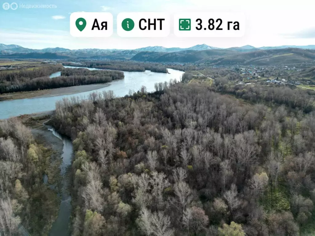 Участок в село Ая, Хвощевская улица (3.82 м) - Фото 1