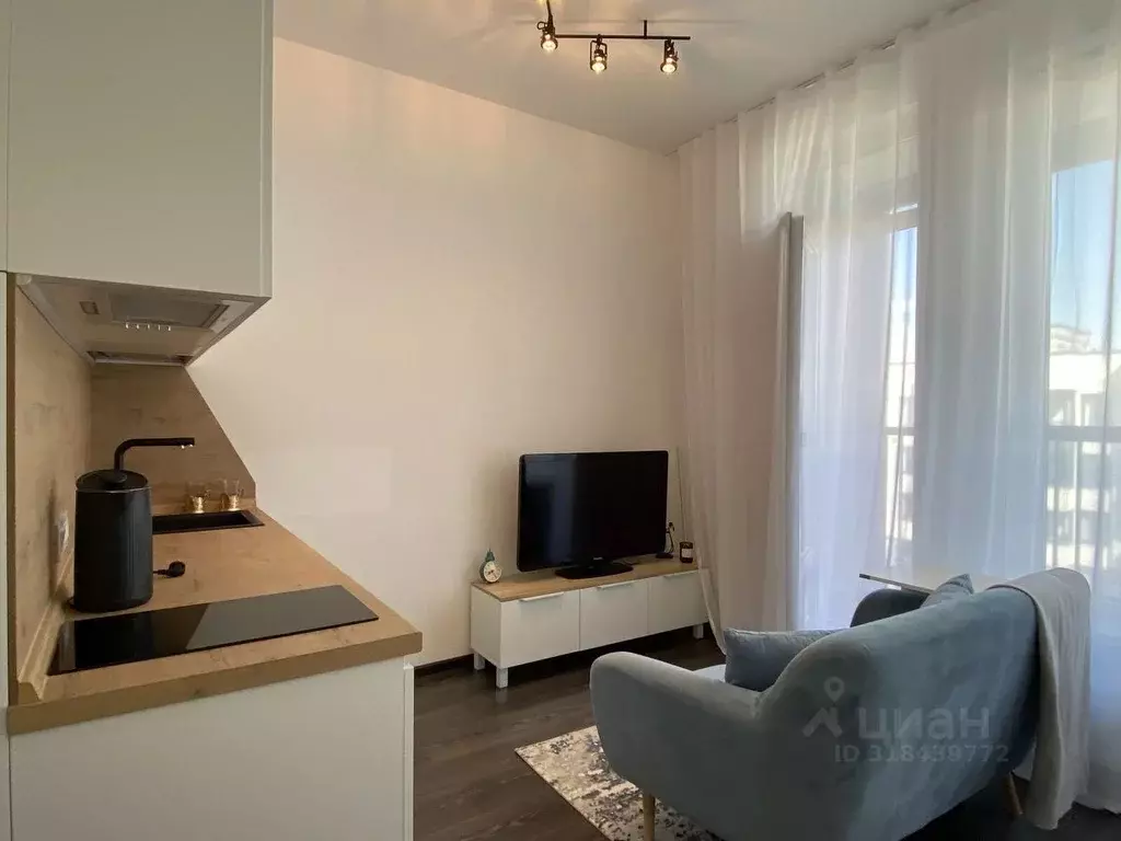 Студия Санкт-Петербург просп. Ветеранов, 196 (25.0 м) - Фото 1