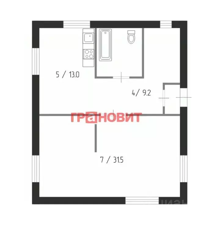 Дом в Новосибирская область, Новосибирск Любитель СТ, 126 (130 м) - Фото 1