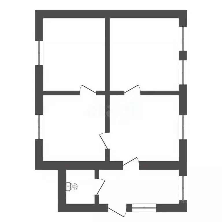 Дом в Крым, Раздольненский район, Ботаническое с/пос, с. Кумово  (41 ... - Фото 2