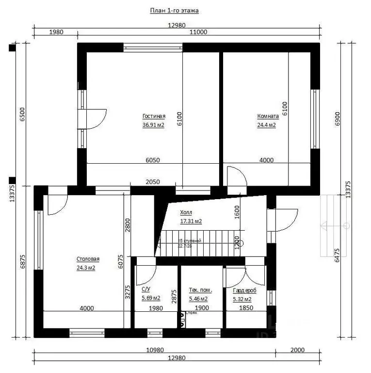 Дом в Москва Европейская долина-2 ДНП, ул. Моравская (240 м) - Фото 2