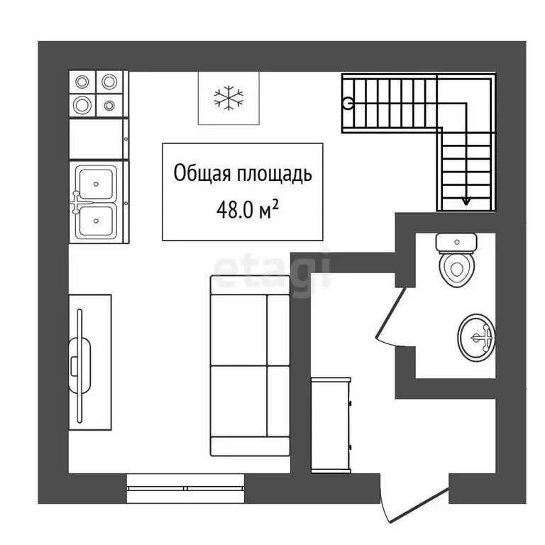 3-комнатная квартира: Элитный, микрорайон Берёзки, 161 (48 м) - Фото 0