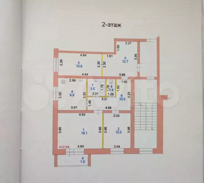 3-к. квартира, 79,7 м, 2/5 эт. - Фото 0