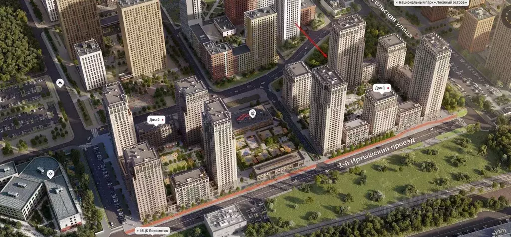 Торговая площадь в Москва Тагильская ул., 3к1 (262 м) - Фото 1