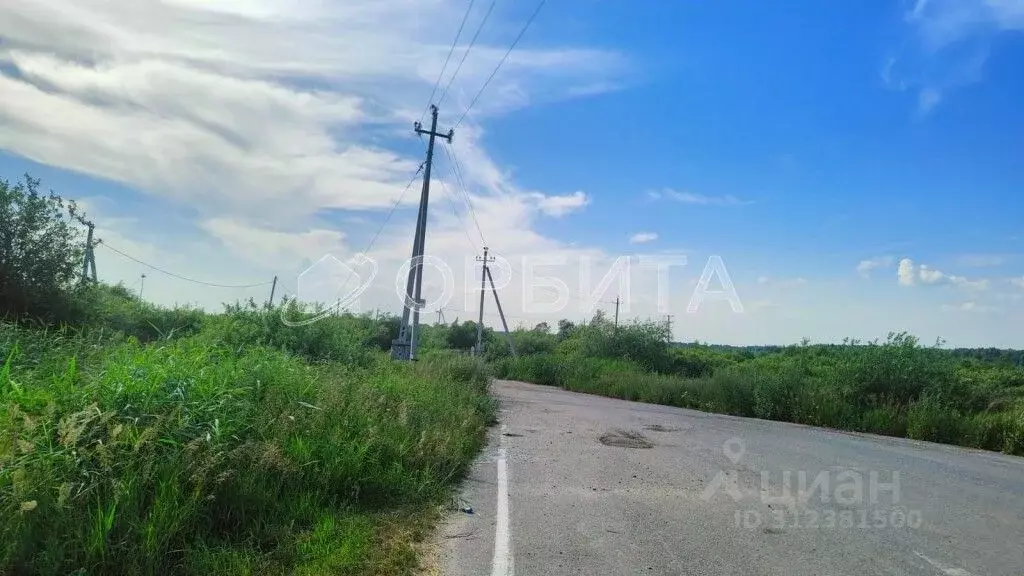 Участок в Тюменская область, Тюмень Велижанский тракт, 6-й км, 13 ... - Фото 1