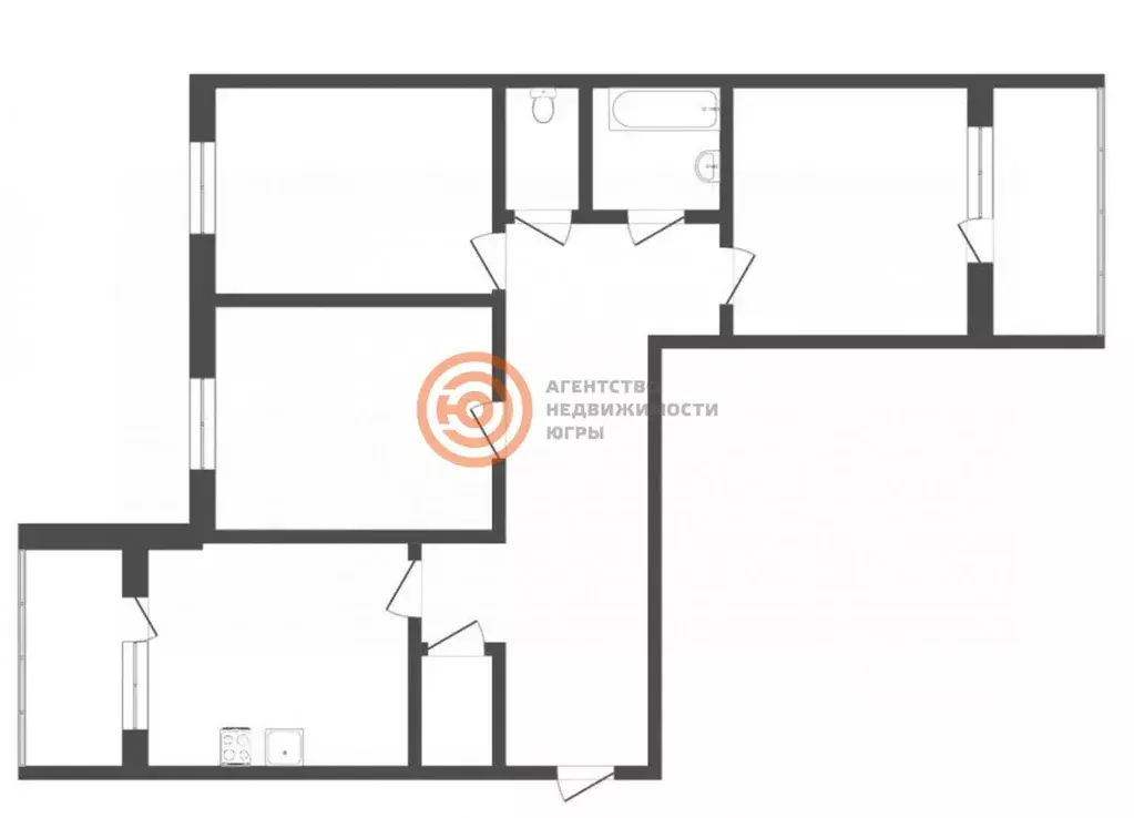 3-к кв. Тюменская область, Тюмень ул. Беляева, 29к1 (82.6 м) - Фото 1