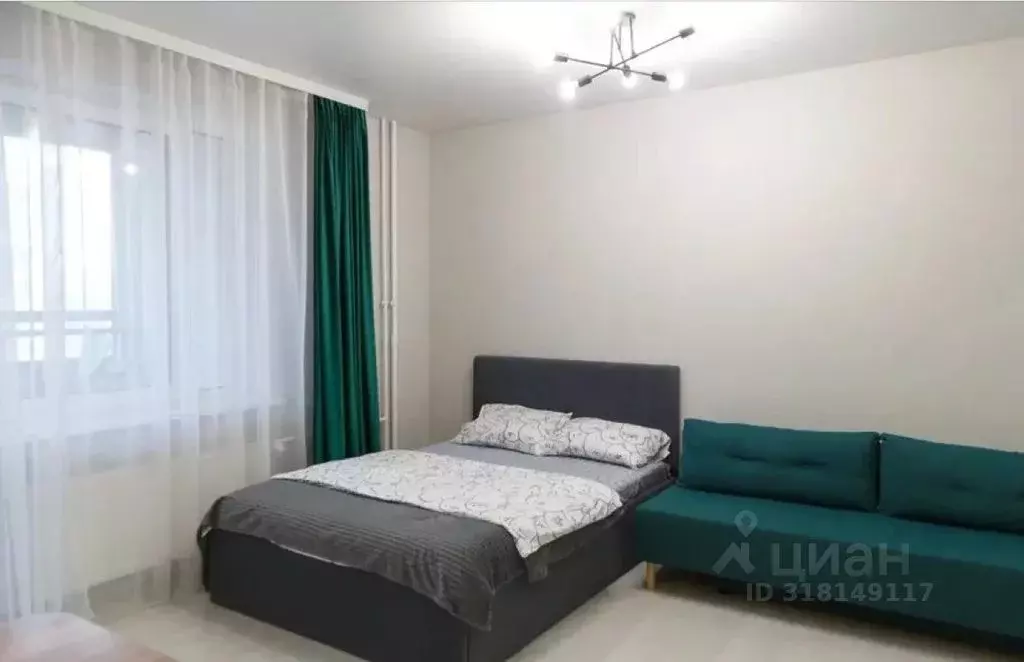 1-к кв. Татарстан, Казань ул. Сабира Ахтямова, 1к3 (34.0 м) - Фото 0
