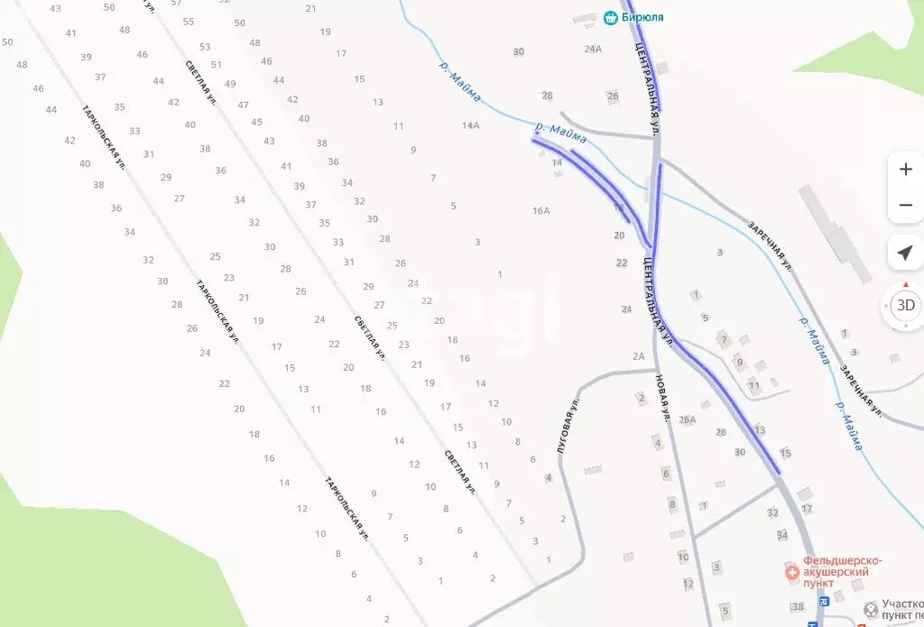 Участок в Бирюля, Светлая улица (10 м) - Фото 1