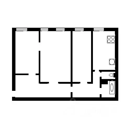 3-к кв. Санкт-Петербург просп. Малый Васильевского острова, 33 (71.1 ... - Фото 2