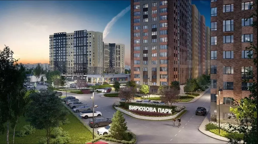 1-к. квартира, 33,3 м, 3/15 эт. - Фото 1