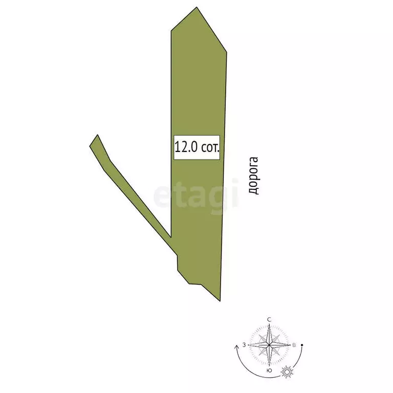 Участок в Тосненский район, Фёдоровское городское поселение, деревня ... - Фото 1