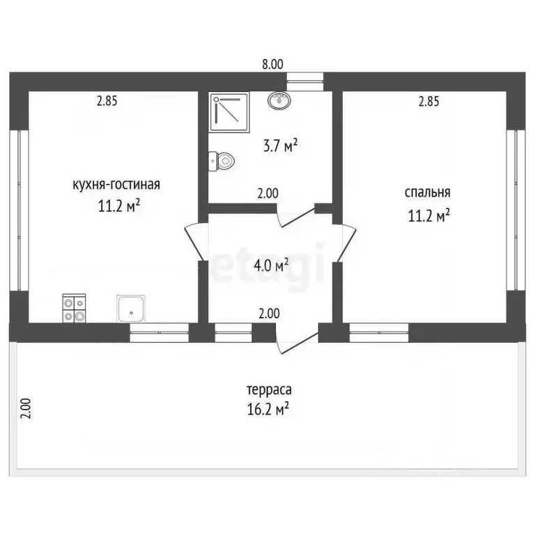 Дом в Тюменская область, Тюмень Лаванда садовое товарищество, ул. 2-я ... - Фото 2