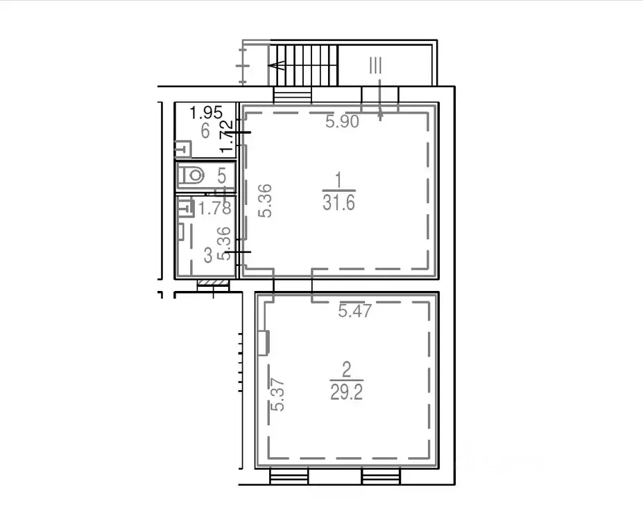Помещение свободного назначения в Москва 3-я Владимирская ул., 16 (75 ... - Фото 0