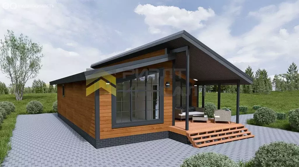 Дом в Омский район, Магистральное сельское поселение, деревня Зелёное ... - Фото 1