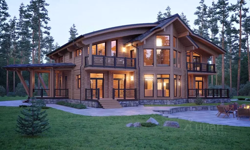 Коттедж в Ленинградская область, Всеволожский район, Куйвозовское ... - Фото 2