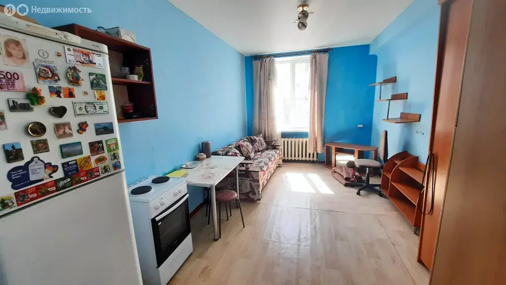 1к в 8-комнатной квартире (16 м) - Фото 2
