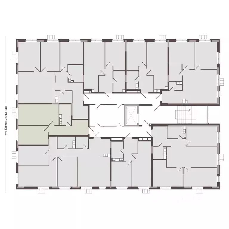 1-к кв. Нижегородская область, Нижний Новгород Соцгород жилрайон, 1-й ... - Фото 2