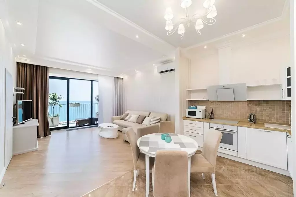 2-к кв. Краснодарский край, Сочи ул. Черноморская, 10 (80.0 м) - Фото 2